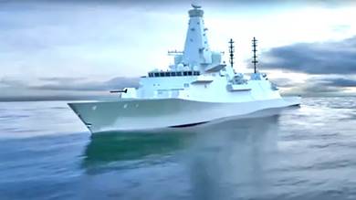 بريطانيا تصنع سفينة حربية من جيل جديد